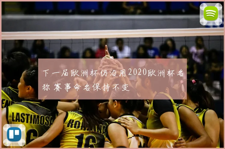 下一届欧洲杯仍沿用2020欧洲杯名称 赛事命名保持不变